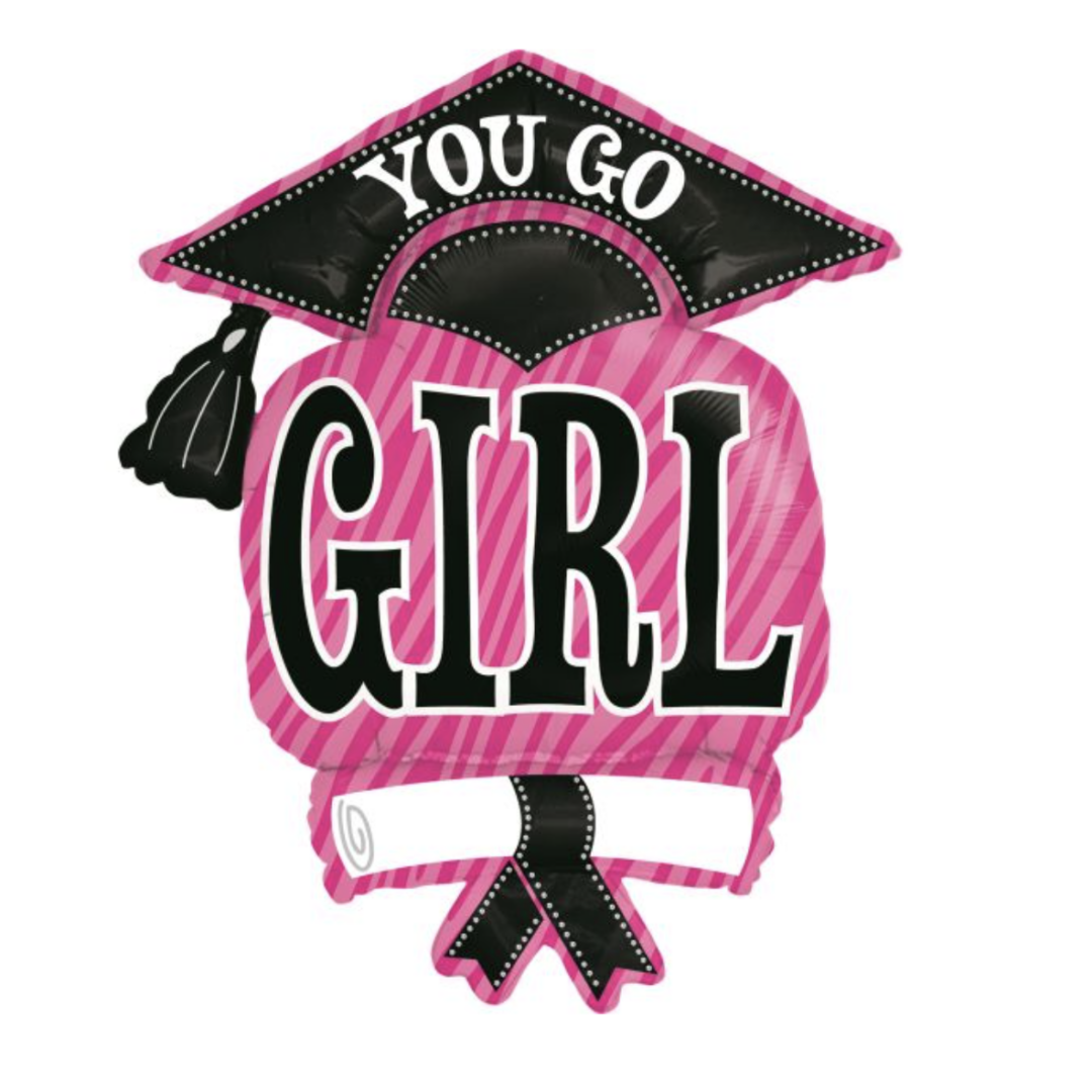 Балон фолио „You Go Girl Grad!“ - 70 см